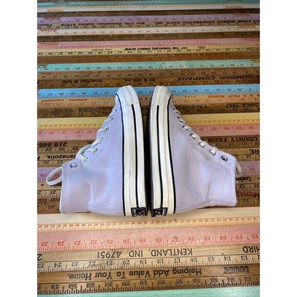 Converse W 5 M 3 Chuck Taylor All Star High Top Lilac Purple Special Edition Vtg - Picture 3 of 13